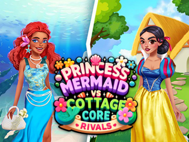 Игра Princess Cotage Core наспроти ривалите на сирените  онлајн