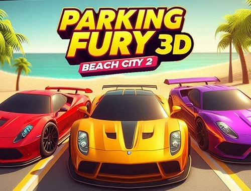 Игра Паркинг Фјури 3Д: Сити на плажа 2 онлајн