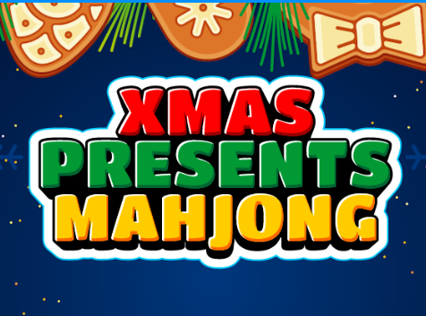 Игра Божиќни подароци Mahjong  онлајн