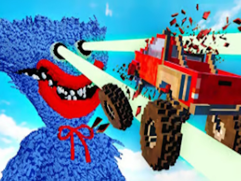 Игра Чудовиште Уривање - гиганти 3D  онлајн
