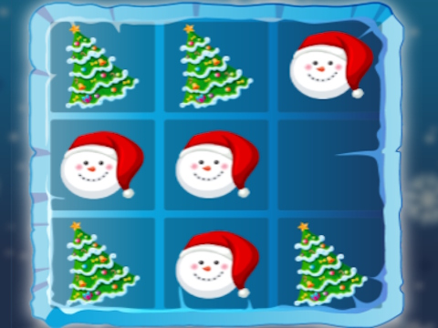 Игра Божиќ Tic Tac Toe  онлајн