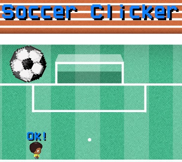 Игра Игра со кликнување на фудбал  онлајн