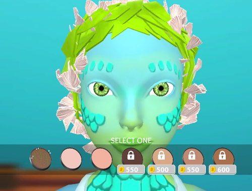 Игра 3D шминка за чудовиште  онлајн
