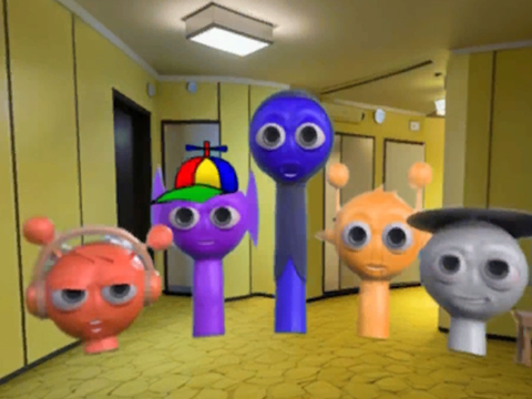 Игра Sprunki Backroom Terrors Squibidi тоалет онлајн