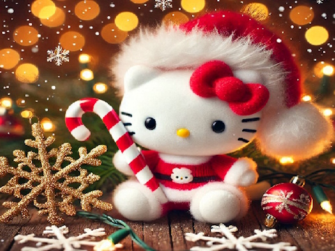 Игра Hello Kitty Божиќна загатка  онлајн