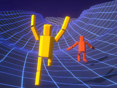 Игра Ragdoll Runner: Бегај, но не скрши!  онлајн