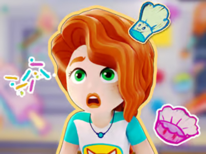 Игра Сложувалка: LEGO Friends Kitchen Пазл: Лего кухня со друзьями  онлајн