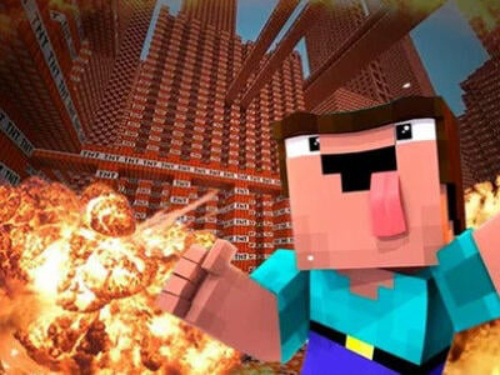 Игра Луд ТНТ мод онлајн