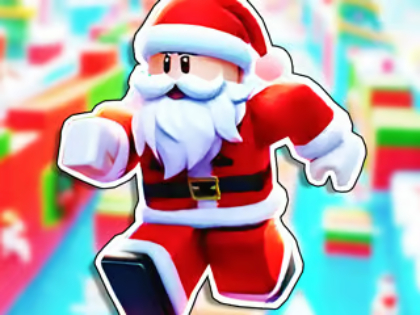 Игра Сложувалка: Roblox Santa Dash  онлајн