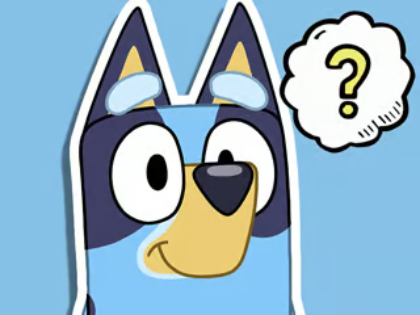 Игра Детски квиз: Bluey Plot Trivia  онлајн