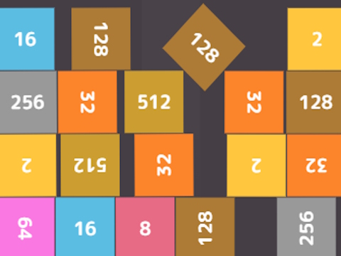 Игра 2048 Коцки  онлајн