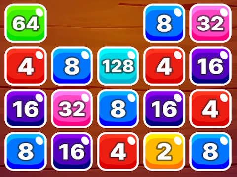 Игра Блок манија 2048 година  онлајн