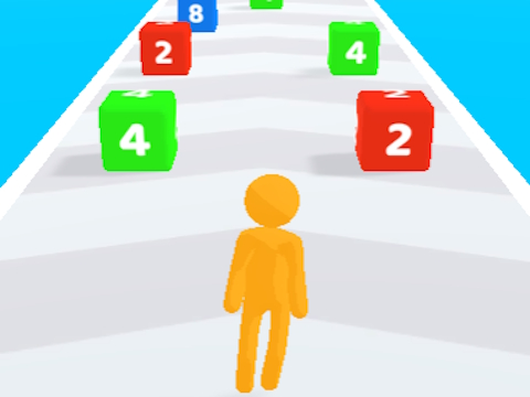 Игра Cube Stack 2048 онлајн