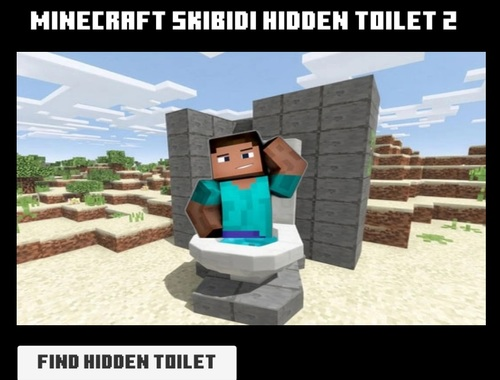 Игра Minicraft Skibidi скриен тоалет 2  онлајн