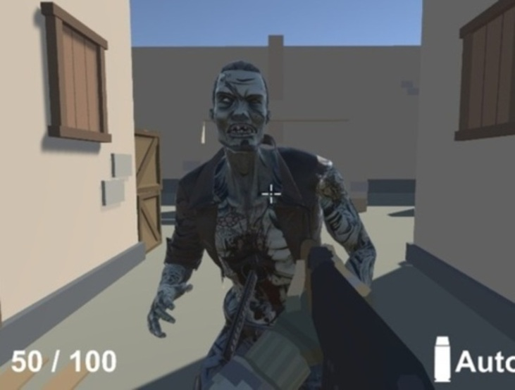 Игра Зомби FPS  онлајн