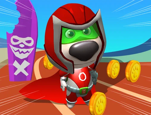 Игра Супер кучиња херој цртичка  онлајн