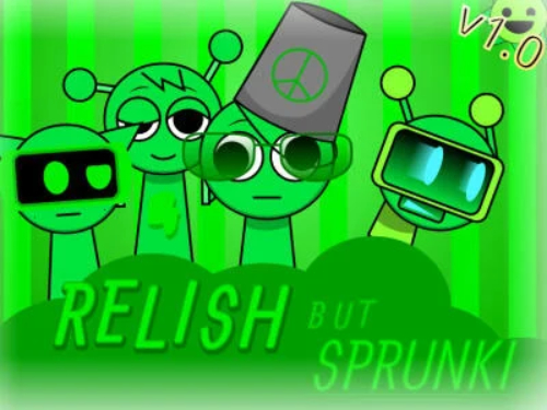 Игра Sprunki Relish онлајн