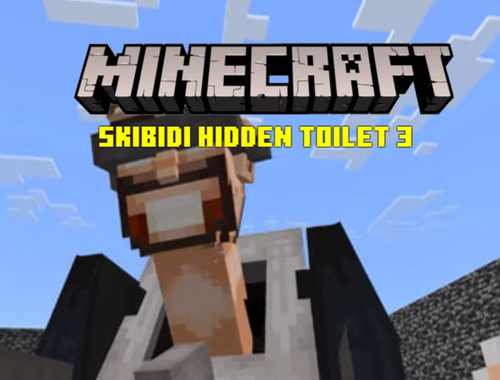 Игра Minecraft Skibidi скриен тоалет 3  онлајн