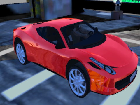 Игра Симулатор за паркирање на GT Burnout  онлајн