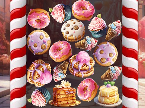Игра Mergesweets: 2048! онлајн