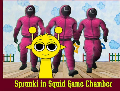 Игра Sprunki во комора за лигњи  онлајн