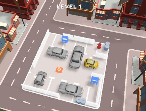 Игра Луд паркинг  онлајн