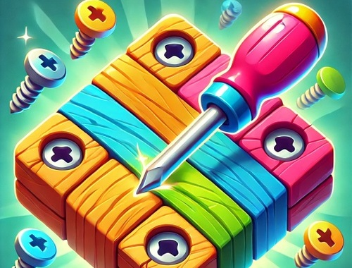 Игра Отшрафена сложувалка од дрво  онлајн