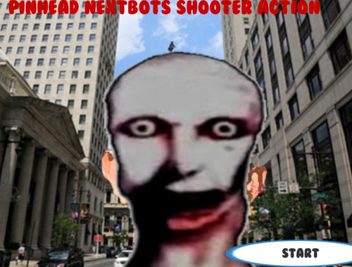 Игра Акција со стрелачи на Pinhead Nextbots  онлајн