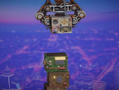 Игра Градител на кула Steampunk  онлајн
