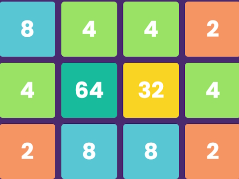 Игра 2048 Класик на загатки  онлајн