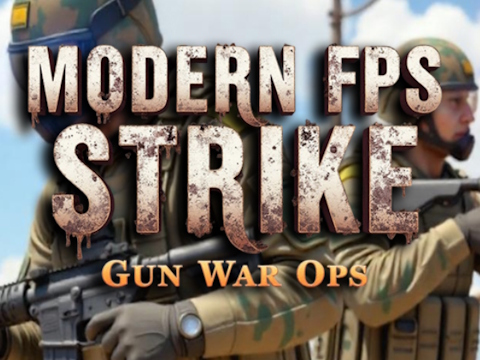 Игра Модерни FPS штрајкуваат со пиштол воени опции  онлајн