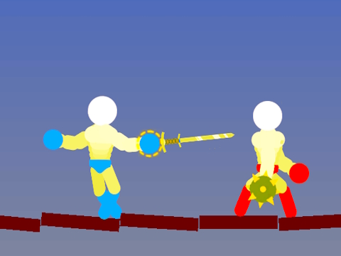 Игра Ragdoll Hit Stickman  онлајн
