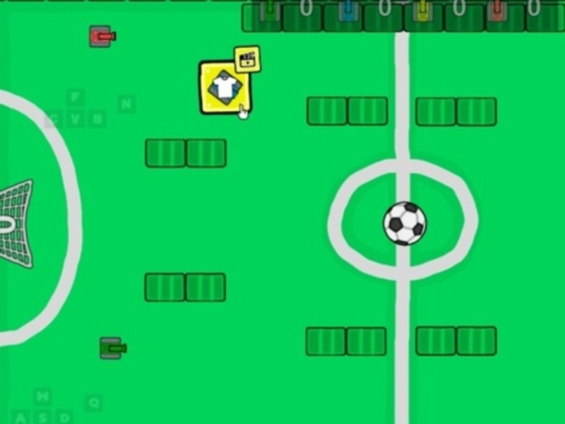 Игра Тенк Фудбалска битка 1 2 3 4 играч  онлајн