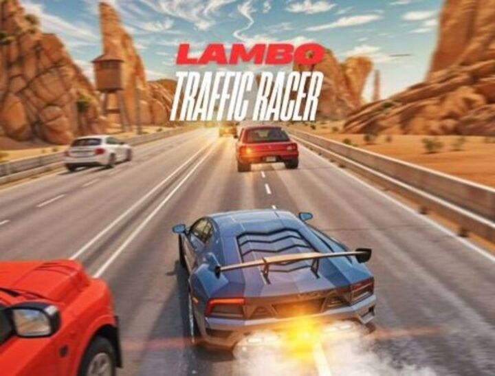 Игра Ламбо сообраќаен тркач  онлајн