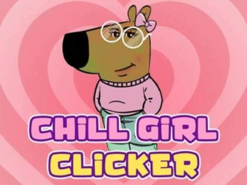Игра Chill Clicker Girl  онлајн