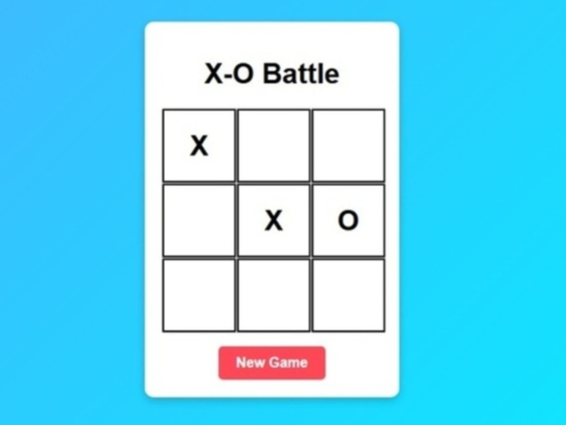 Игра X О битка  онлајн