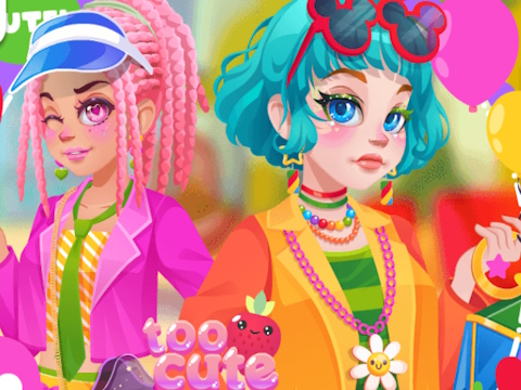 Игра Girly необичен изглед  онлајн