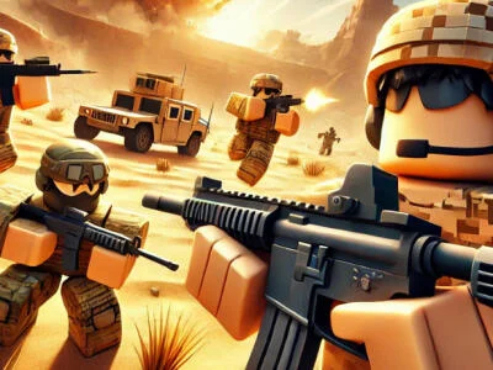 Игра Штрајк на Роблокс  онлајн