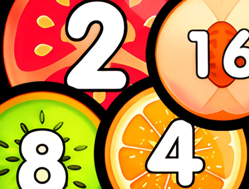 Игра Спој со топки стрелец 2048 Поврзи се овошје  онлајн