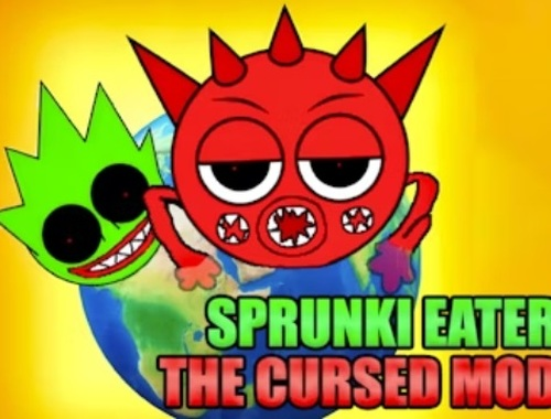 Игра Sprunki јадете проколнатиот мод  онлајн