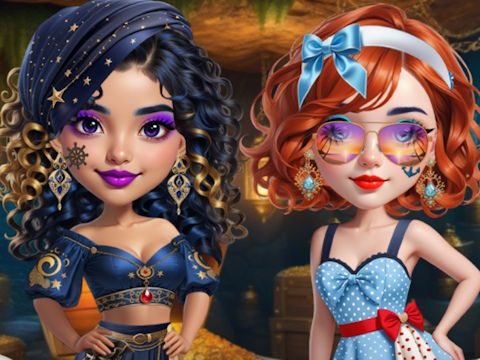 Игра Sailor Chic vs Pirate Charm  онлајн