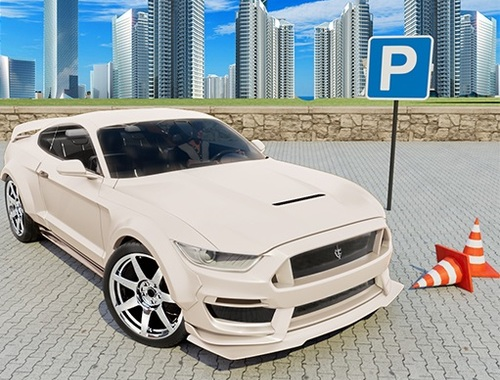Игра Симулатор за автомобили 3Д  онлајн