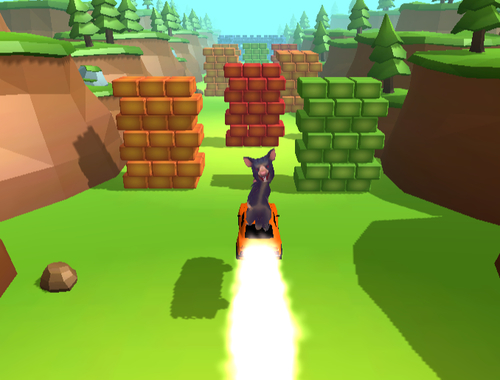 Игра Ракетен автомобил Ratomilton  онлајн