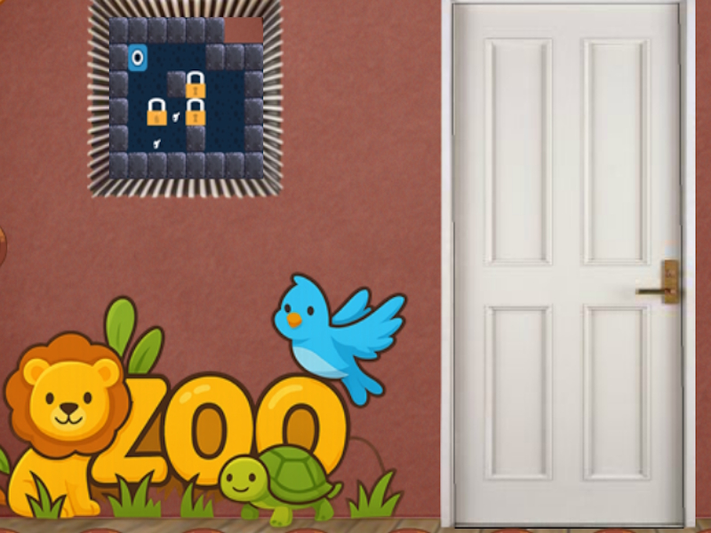 Игра Пронајдете старател на мини-Zoo онлајн