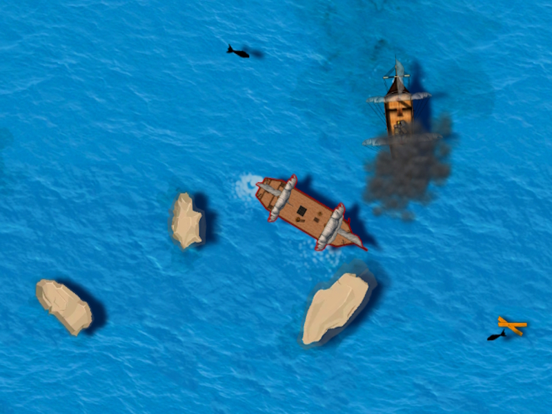 Игра Пиратско море: Патот на шверцот онлајн