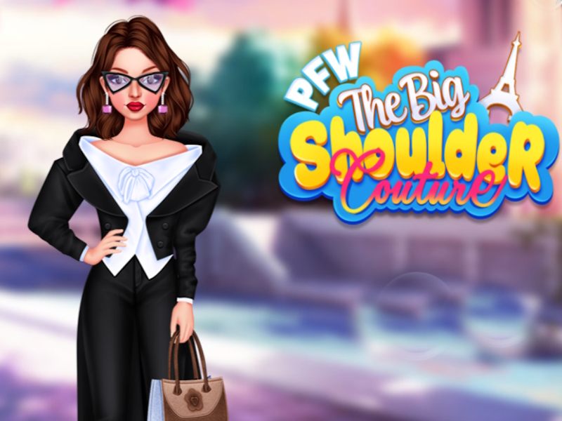 Игра Couture облека со широки раменици онлајн