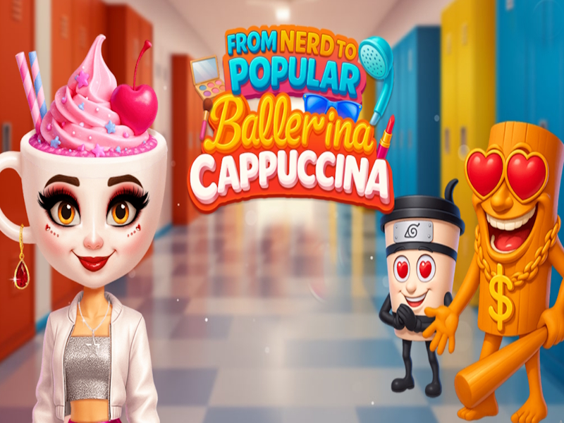 Игра Од ботаника до популарна балерина капучино онлајн