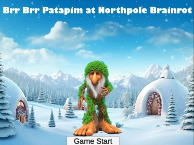 Игра Brr Brr Patapim на северниот пол онлајн