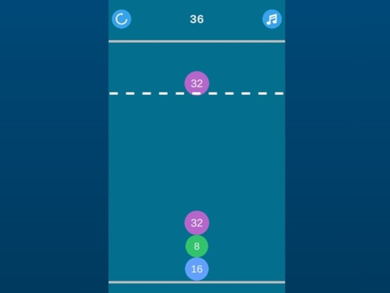 Игра 2048 спојувања онлајн