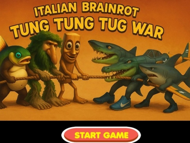 Игра Италијански Braynrrot: Tung Tung Tug Kanat онлајн